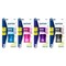 Dual Blade Square Sharpener with Receptacle & Round Receptacle Sharpener, Assorted Colors, 2 Per Pack, 24 Packs